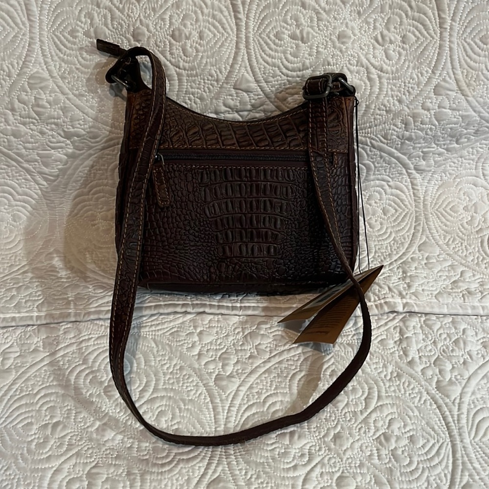 Jack Georges Voyager leather bag, NWT‎
